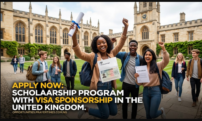 Apply for Scholarship Program With Visa Sponsorship in the United Kingdom