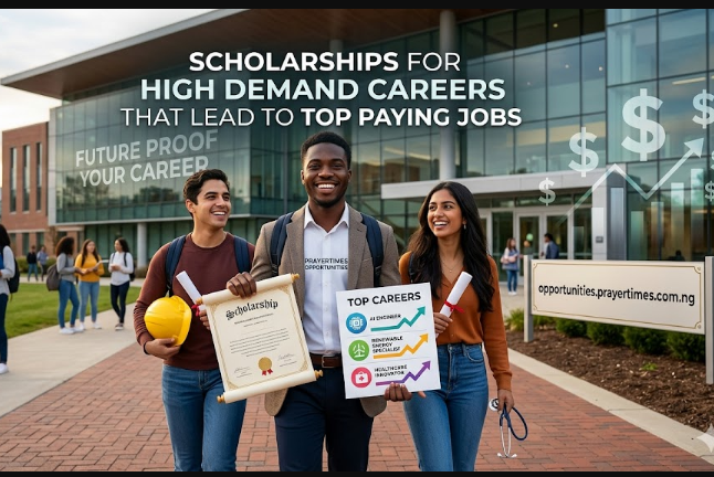 Scholarships for High Demand Careers That Lead to Top Paying Jobs