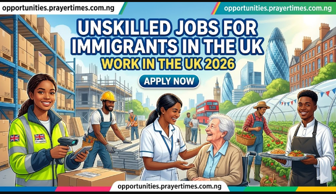 Unskilled Jobs for Immigrants You Can Apply in the UK - Work in the UK 2026